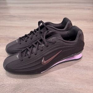 Nike Shox Z Womens Sz US 7 Velvet Brown/Black/Pink Foam HQ7540-200